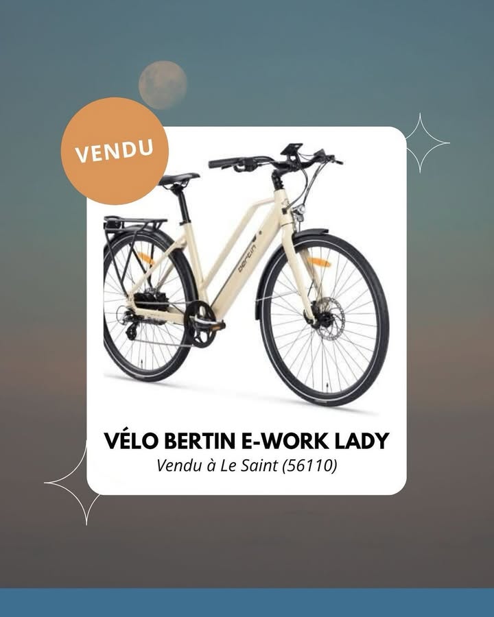 Velo vendu Velo bertin E Work lady vendu sur 1 767297209572326 - Accueil - Quimper Brest